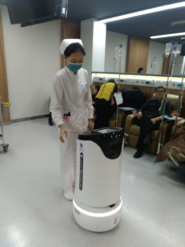 Robot de service intelligent d'hôpital