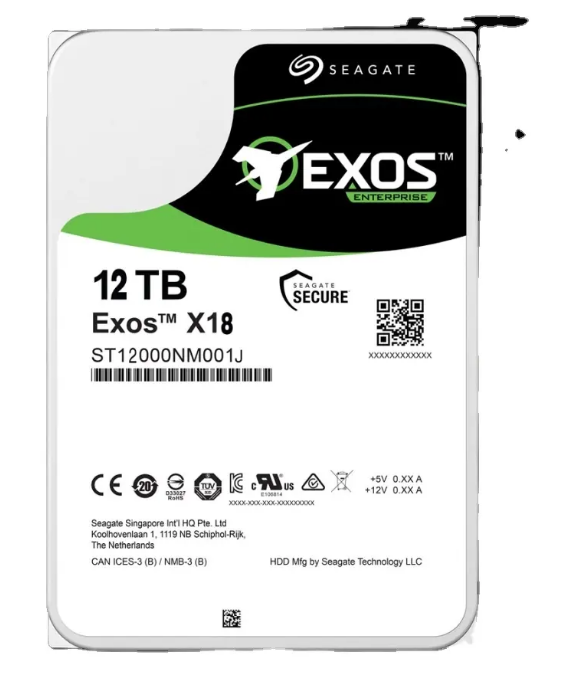 Serveur de disque dur interne ST12000NM000J 12 to 3.5 'SATA 7200 tr/min de haute qualité