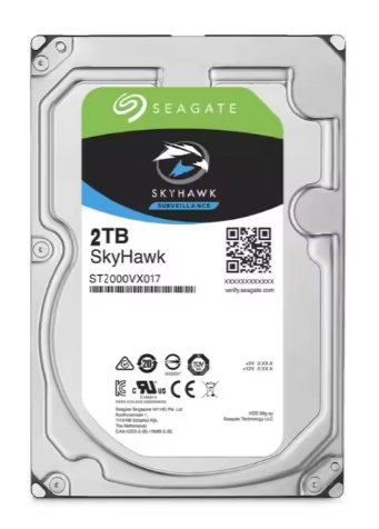 Nouveau Seagate interne ST2000VX017 2TB 3.5 'SATA 5400rpm Surveillance du disque dur