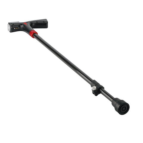 Bâton de marche intelligent GPS 4G pour personnes âgées, moniteur de fréquence cardiaque, détection de chute, suivi de localisation d'appel bidirectionnel SOS